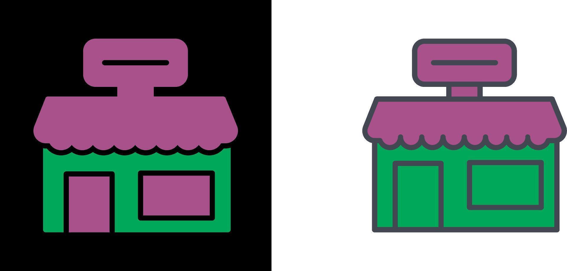 Shop Icon Design vector