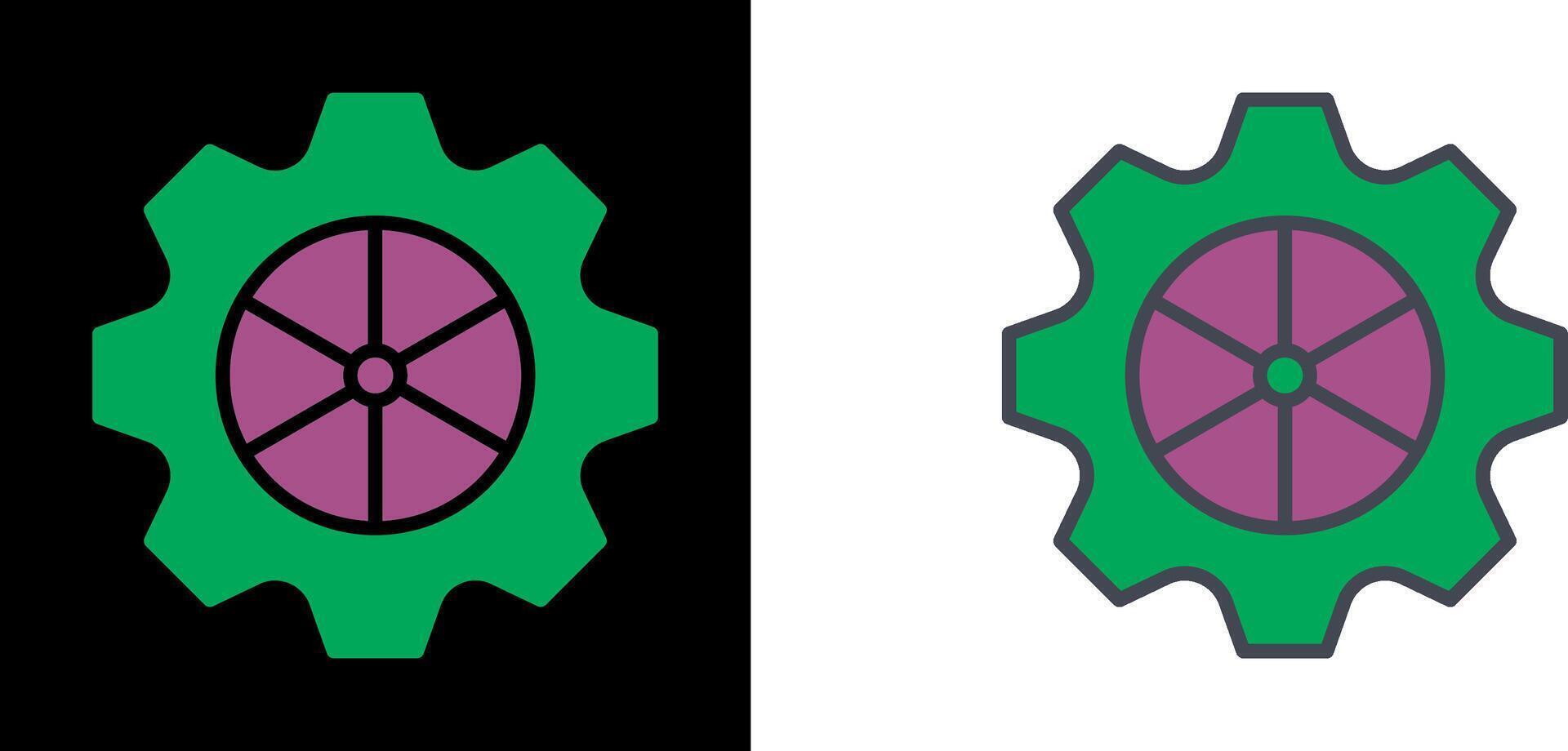 Wheel Icon Design vector