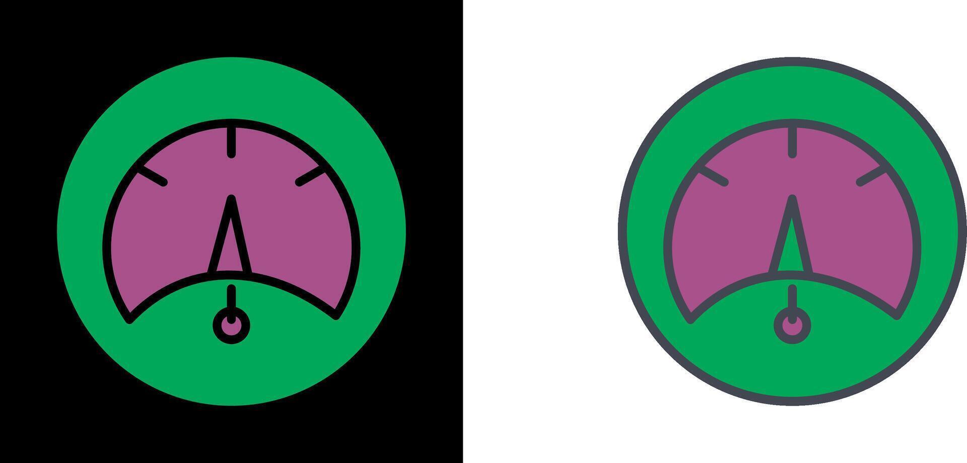 Gauge Icon Design vector