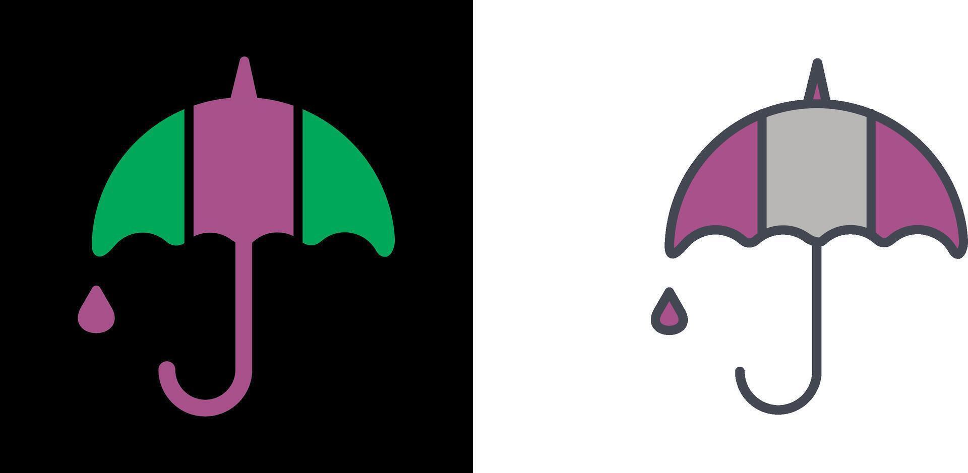 Umbrella Icon Design vector