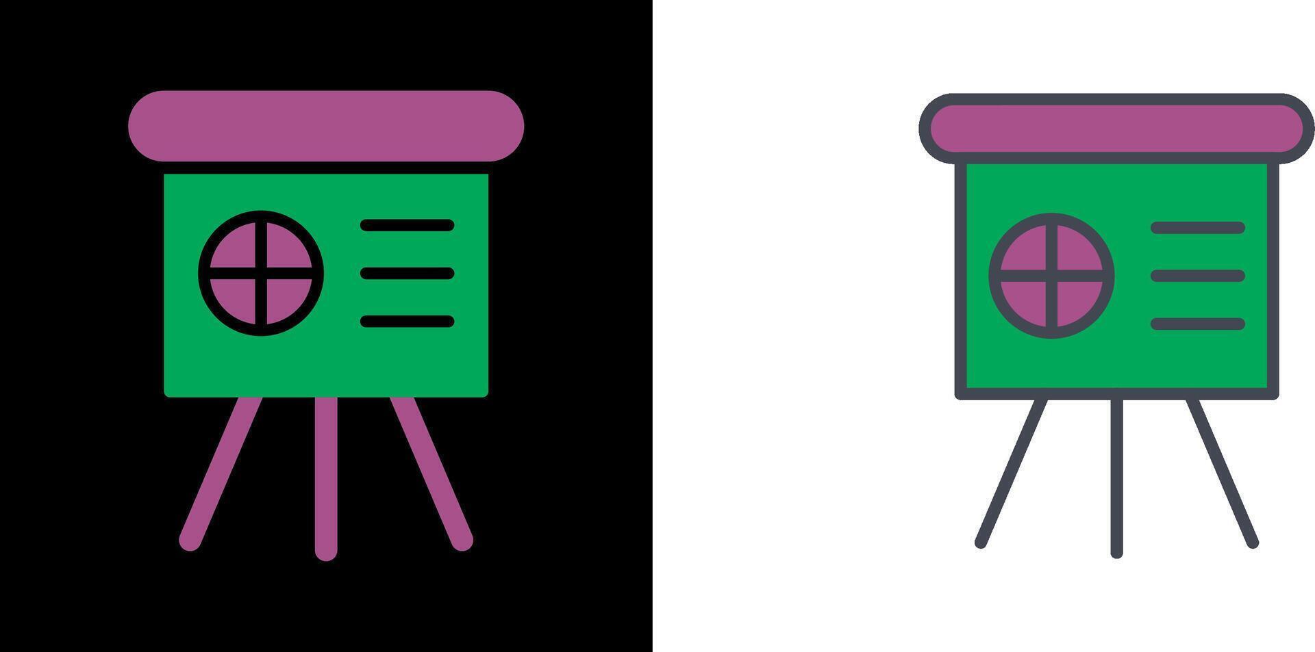 Presentation Icon Design vector