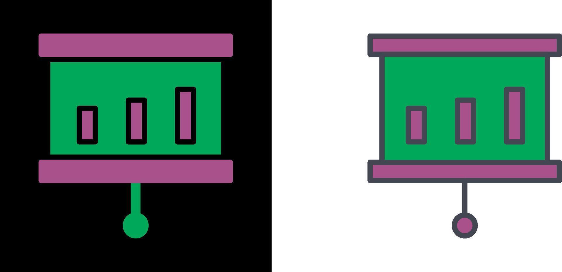Presentation Icon Design vector