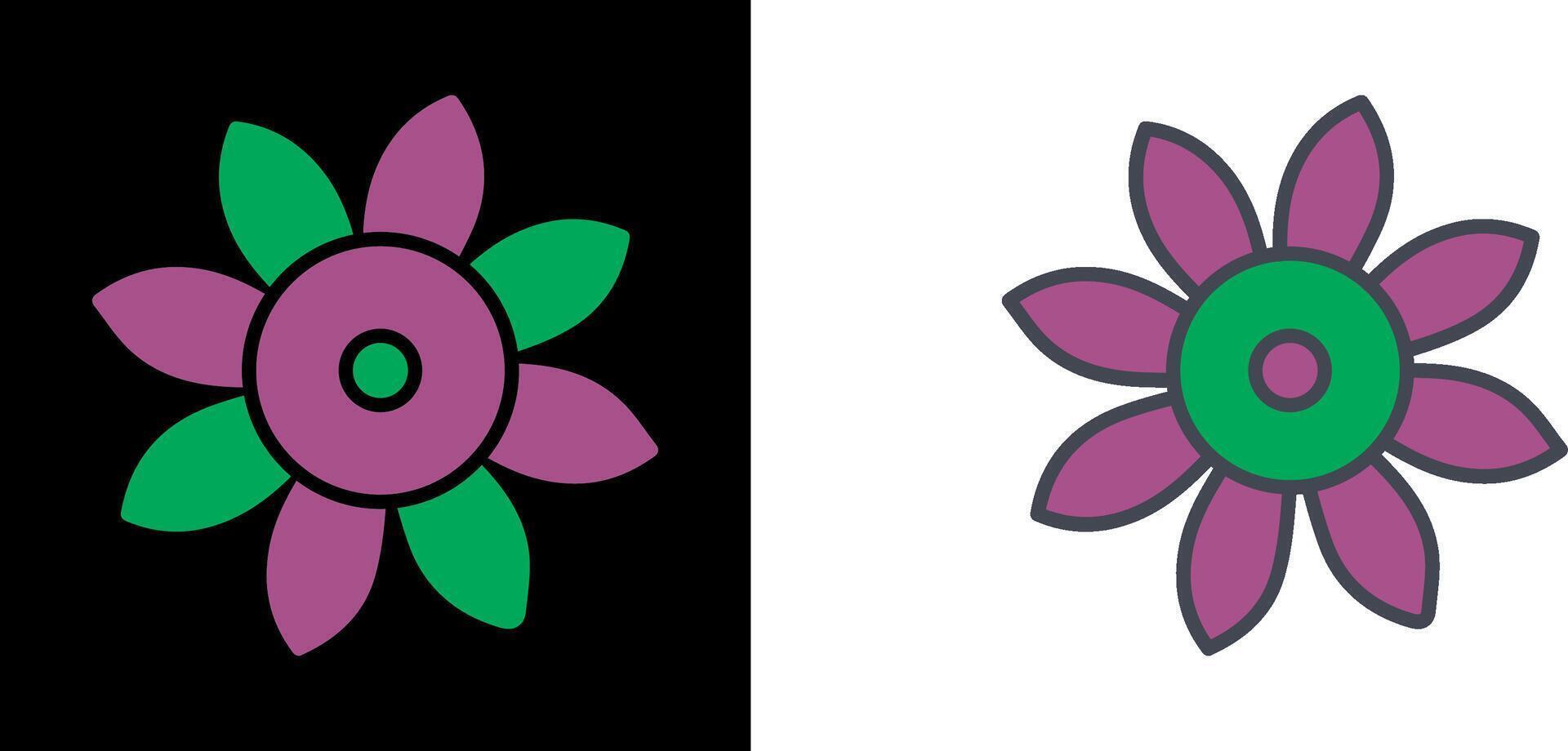Flowers Icon Design vector