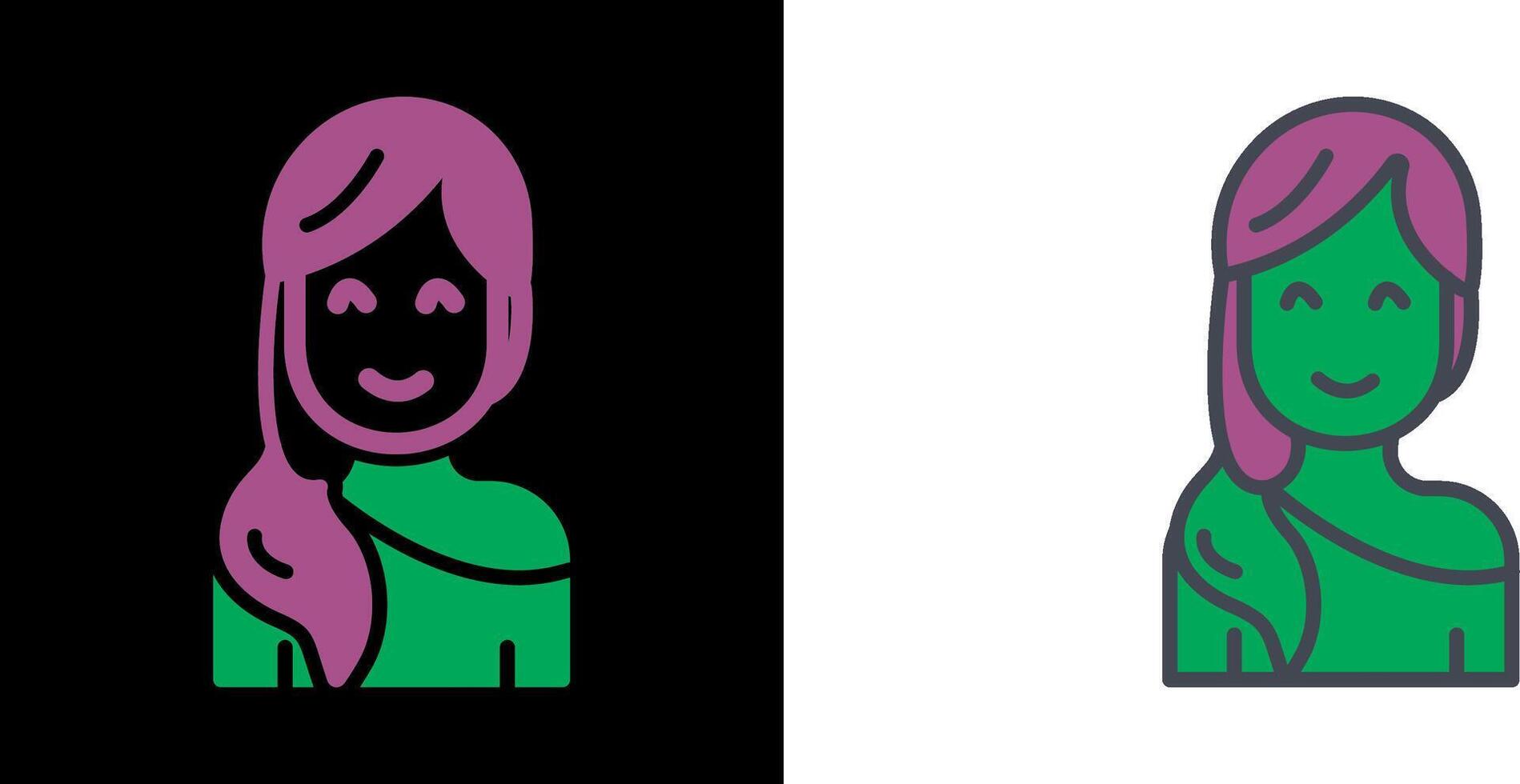 Woman Icon Design vector