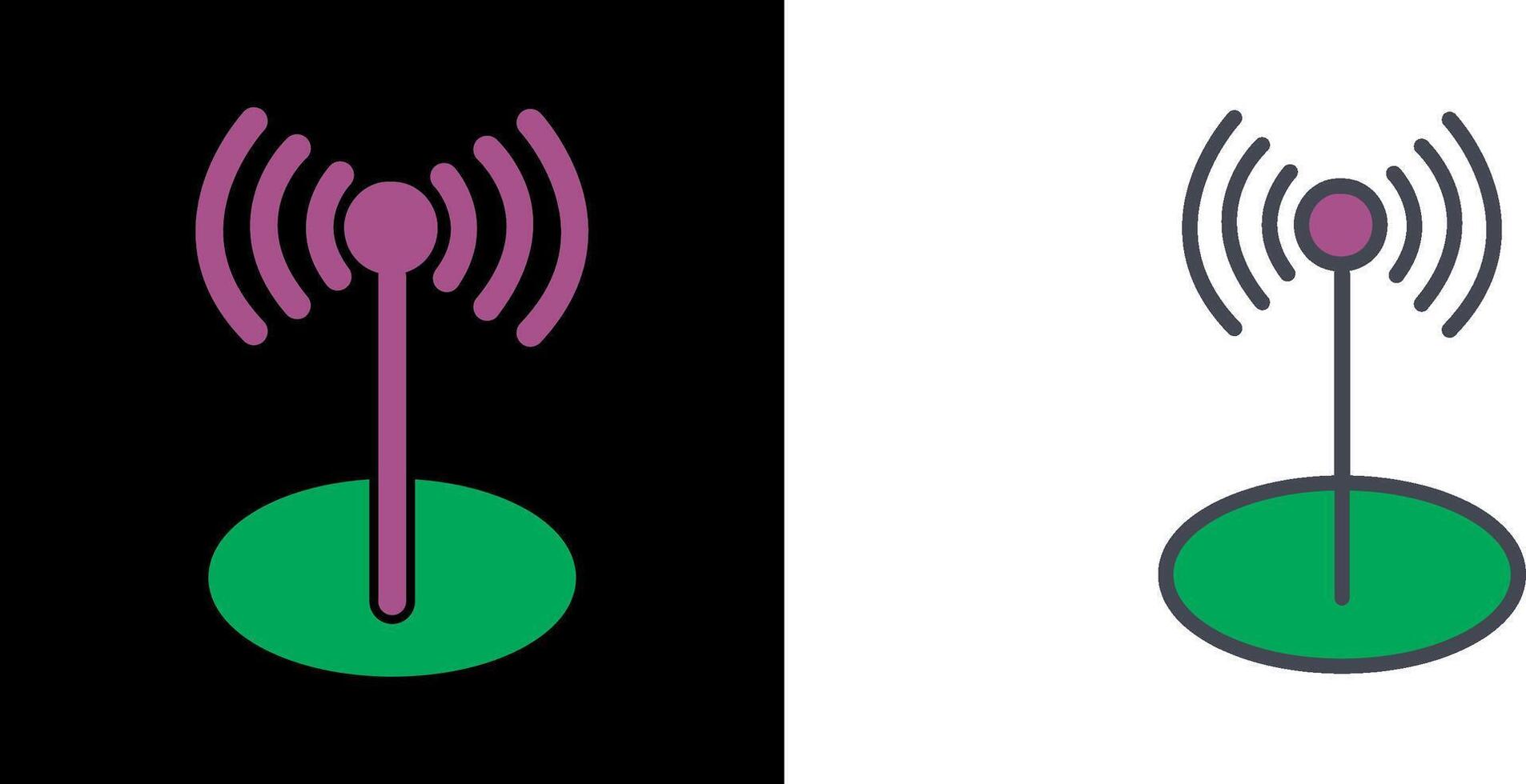 Signal Icon Design vector