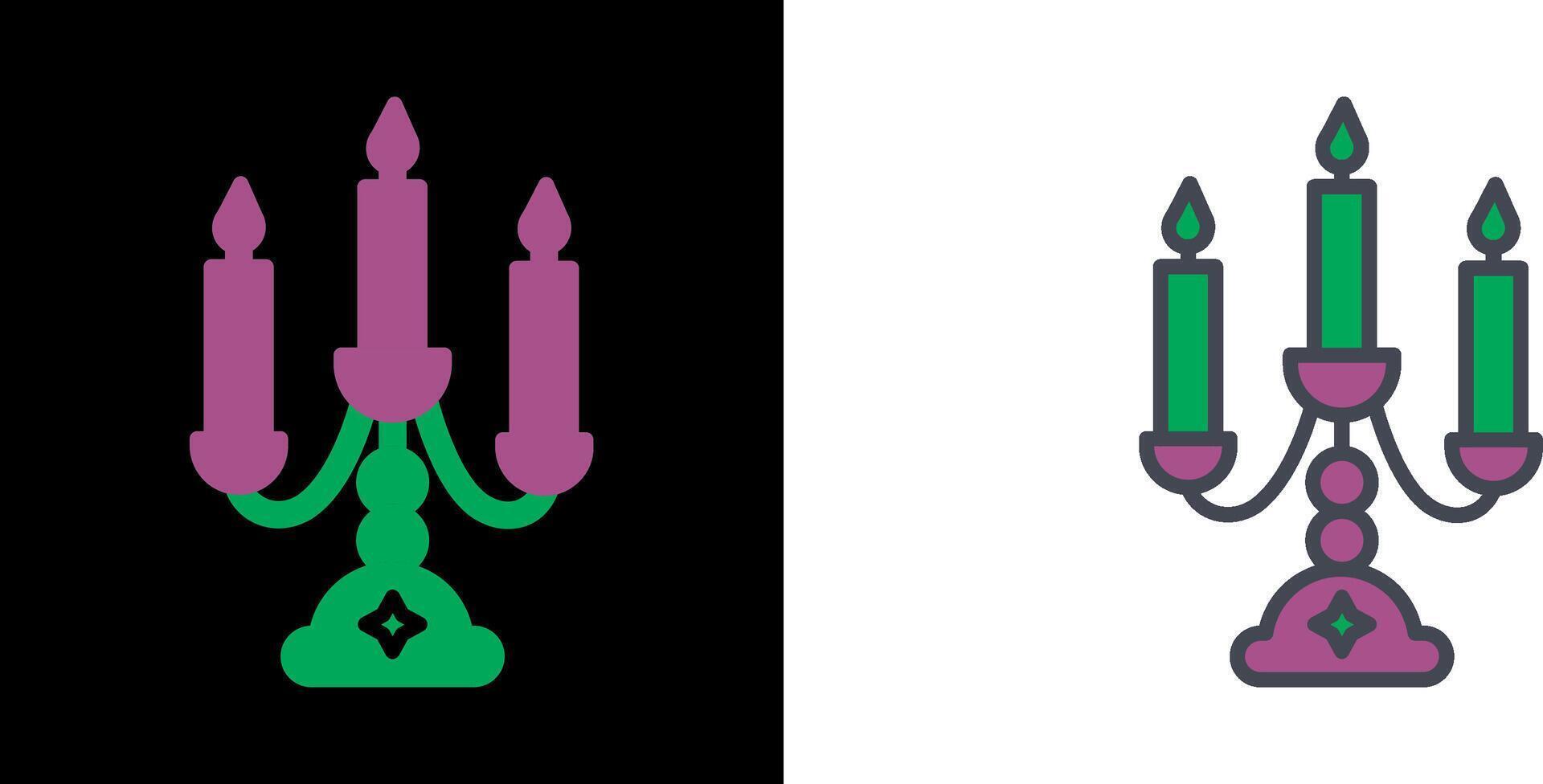 Candlestick Icon Design vector