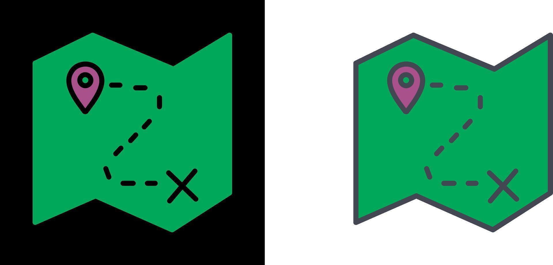 Map Icon Design vector