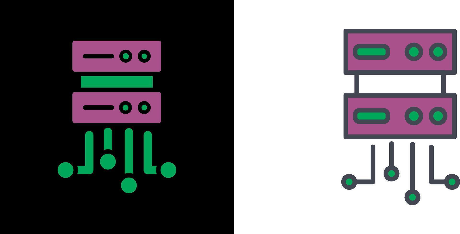 Server Icon Design vector