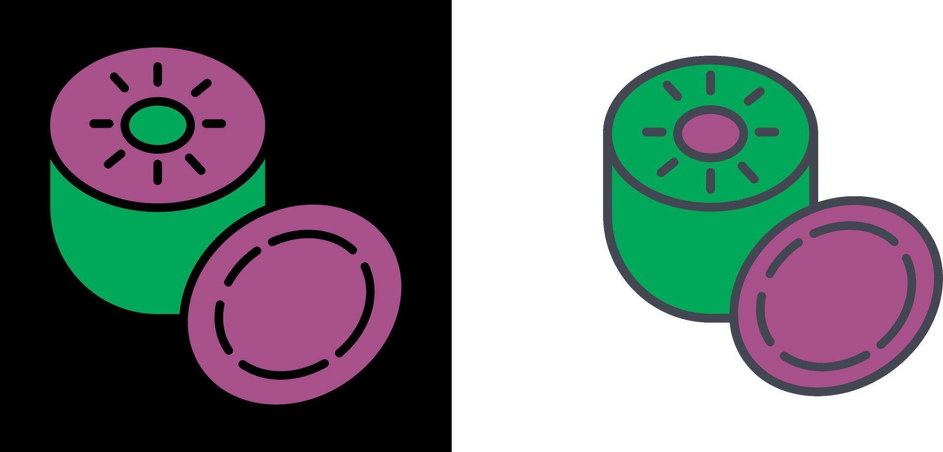 diseño de icono de kiwi vector