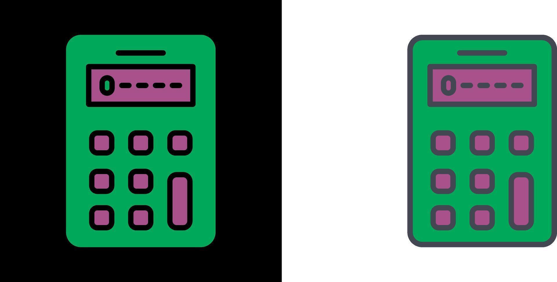 Calculator Icon Design vector