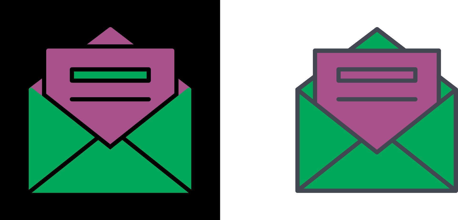Envelope Icon Design vector