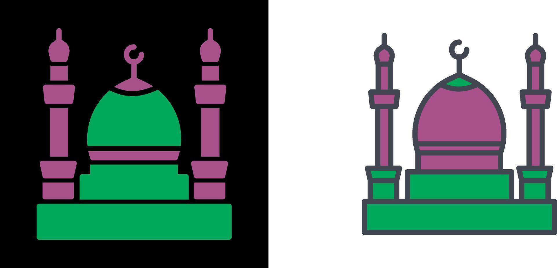 Mosque Icon Design vector