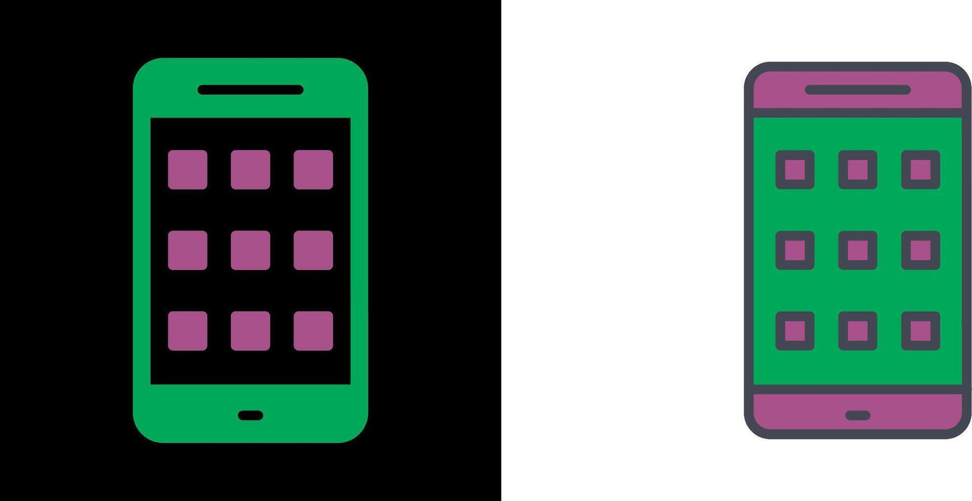 Apps Icon Design vector