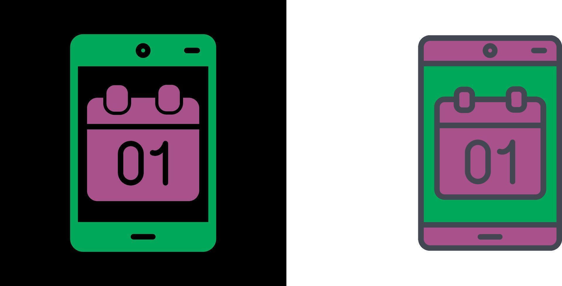 Calendar Icon Design vector