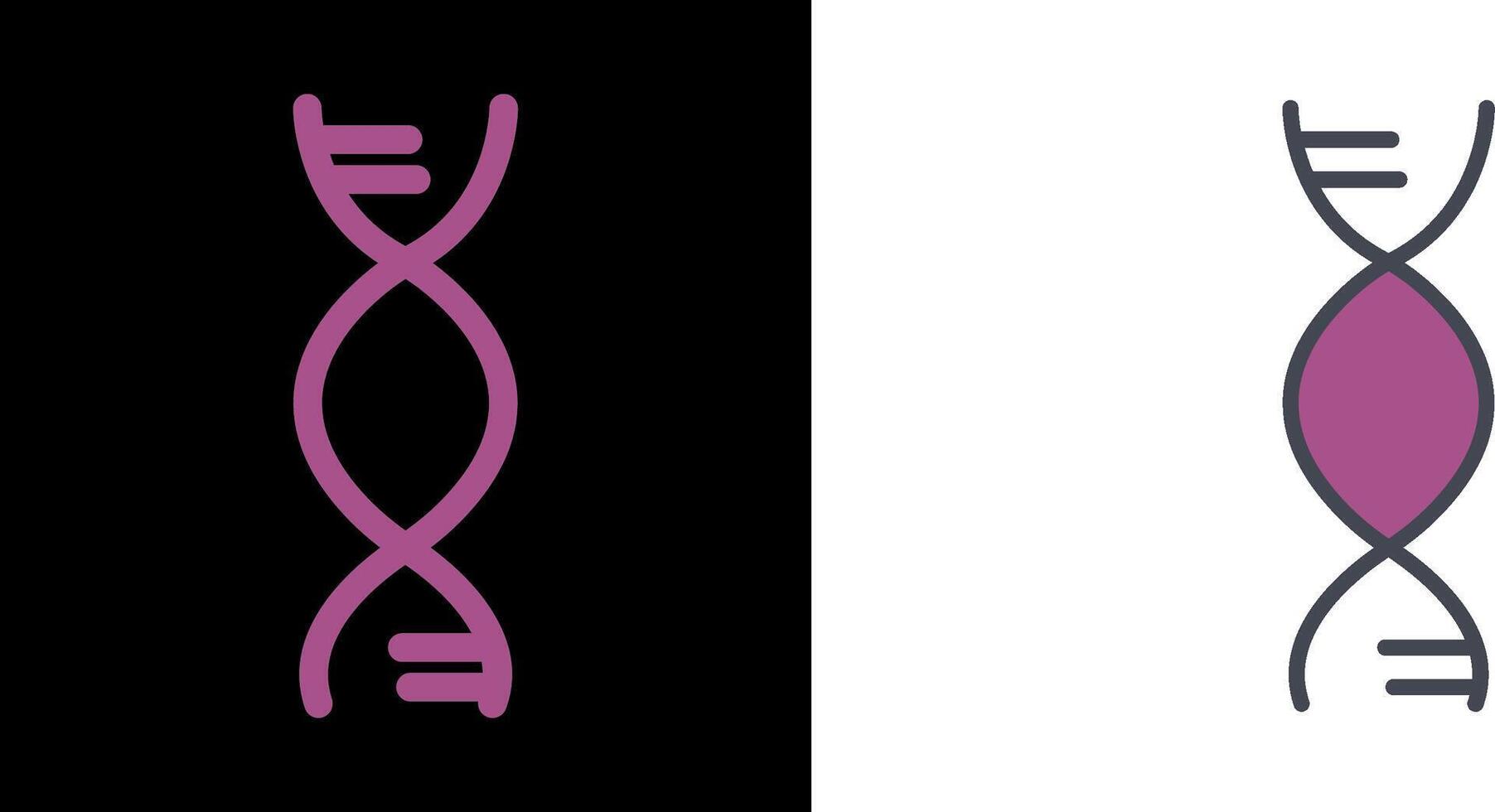 DNA Icon Design vector