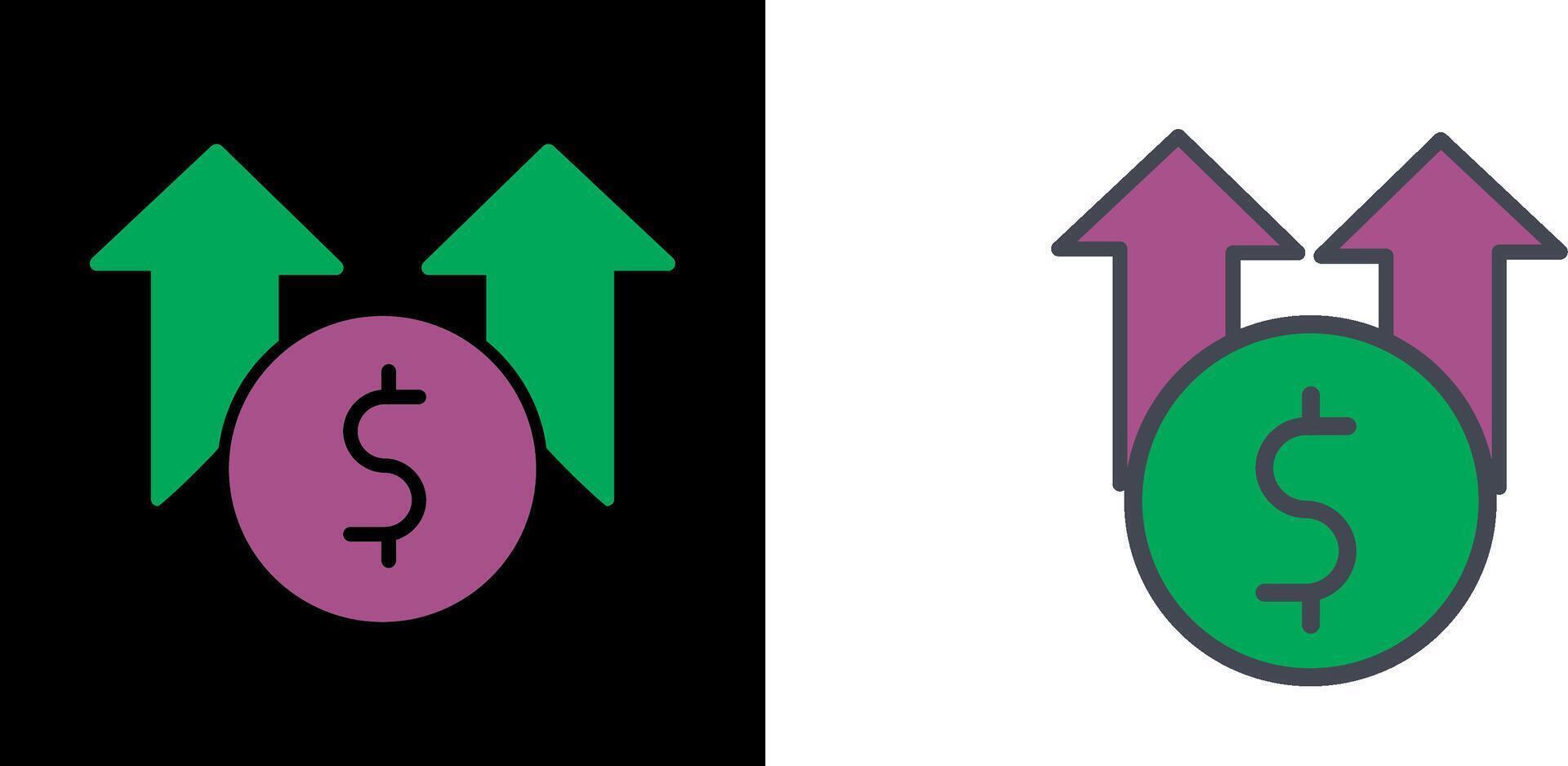 Income Icon Design vector