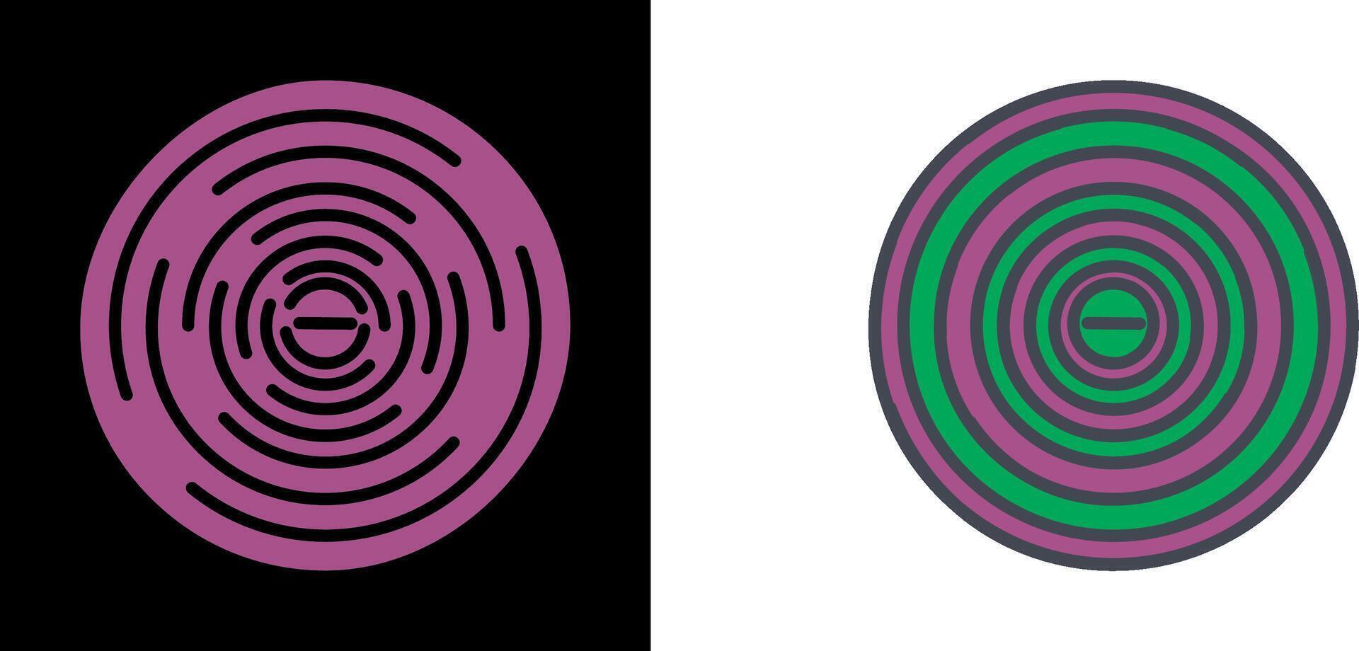 Maze Icon Design vector