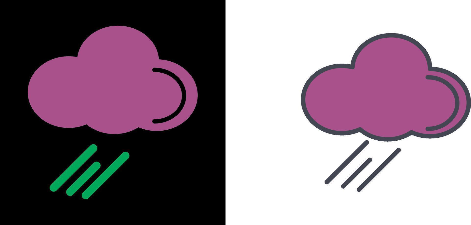 Rain Icon Design vector