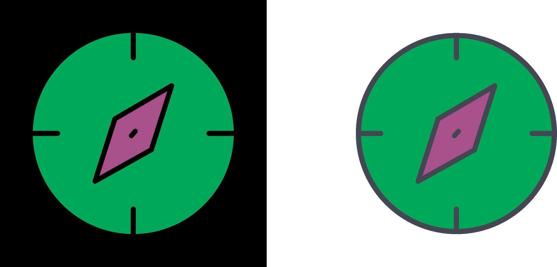 Compass Icon Design vector