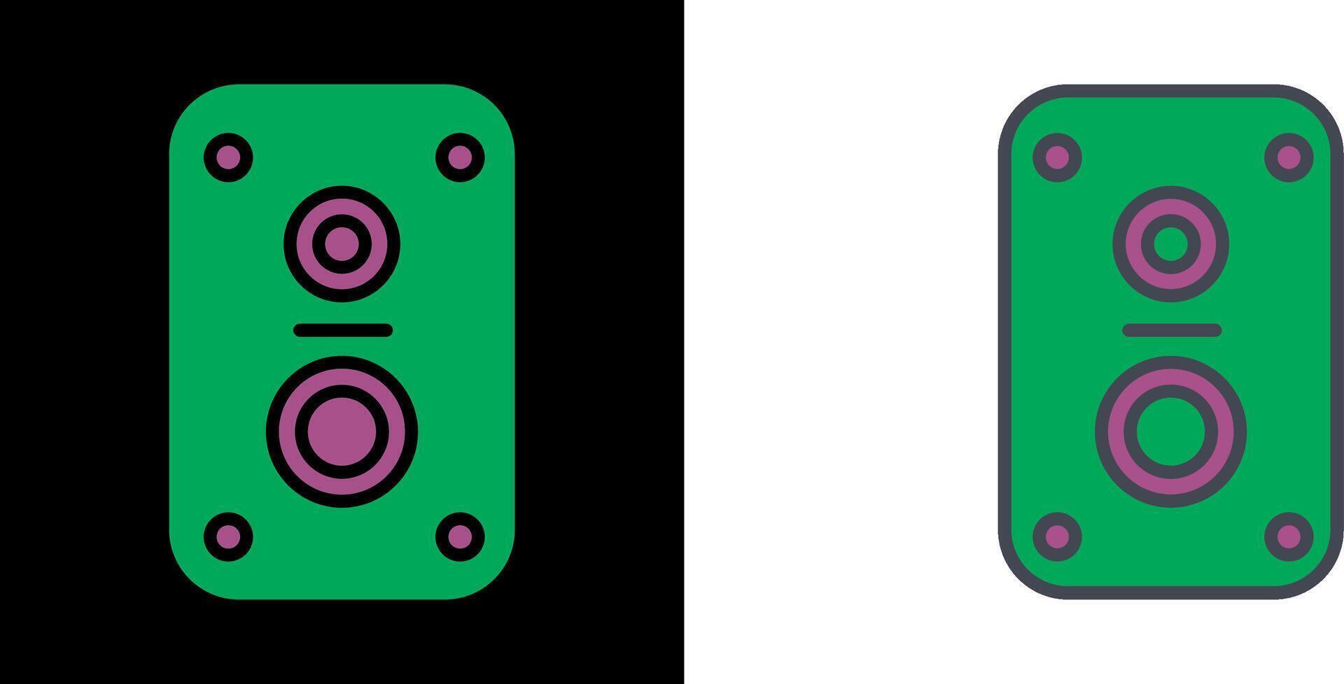 Speaker Icon Design vector