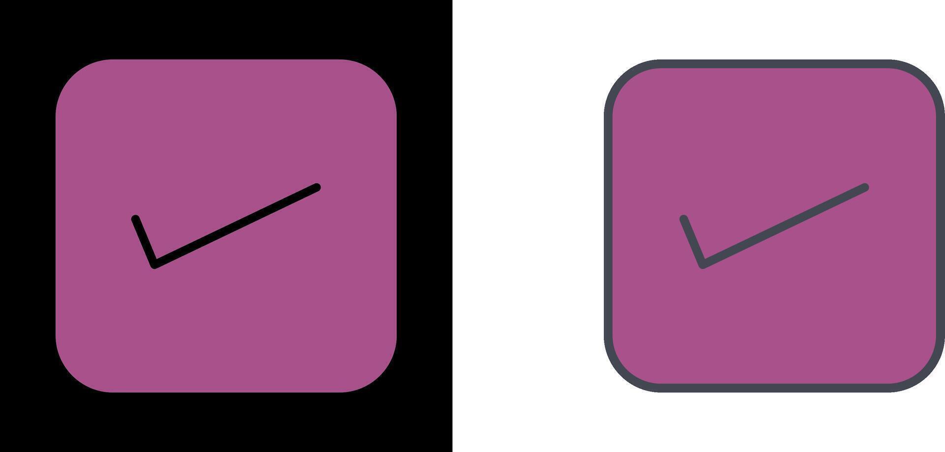 Checkbox Icon Design vector