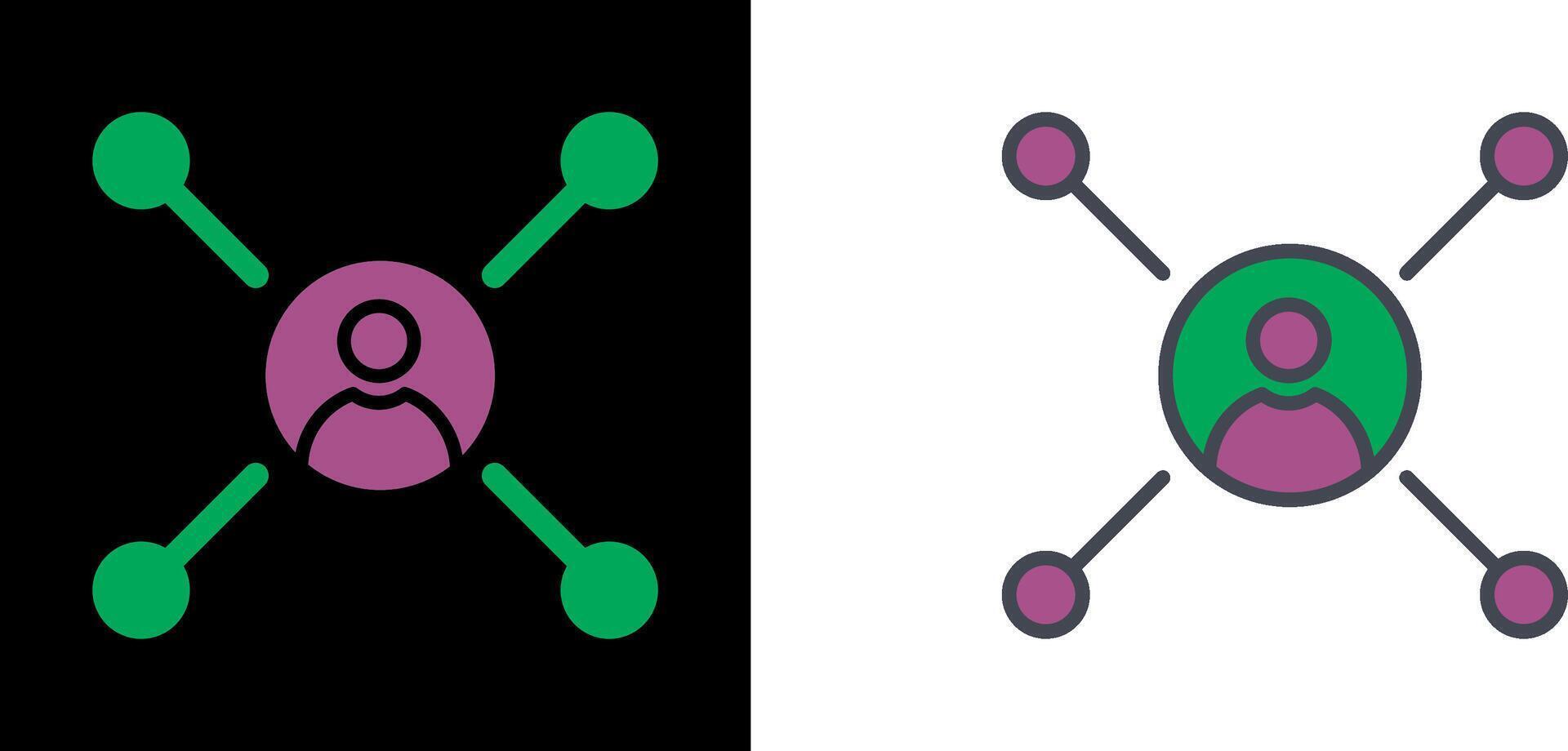 Networks Icon Design vector