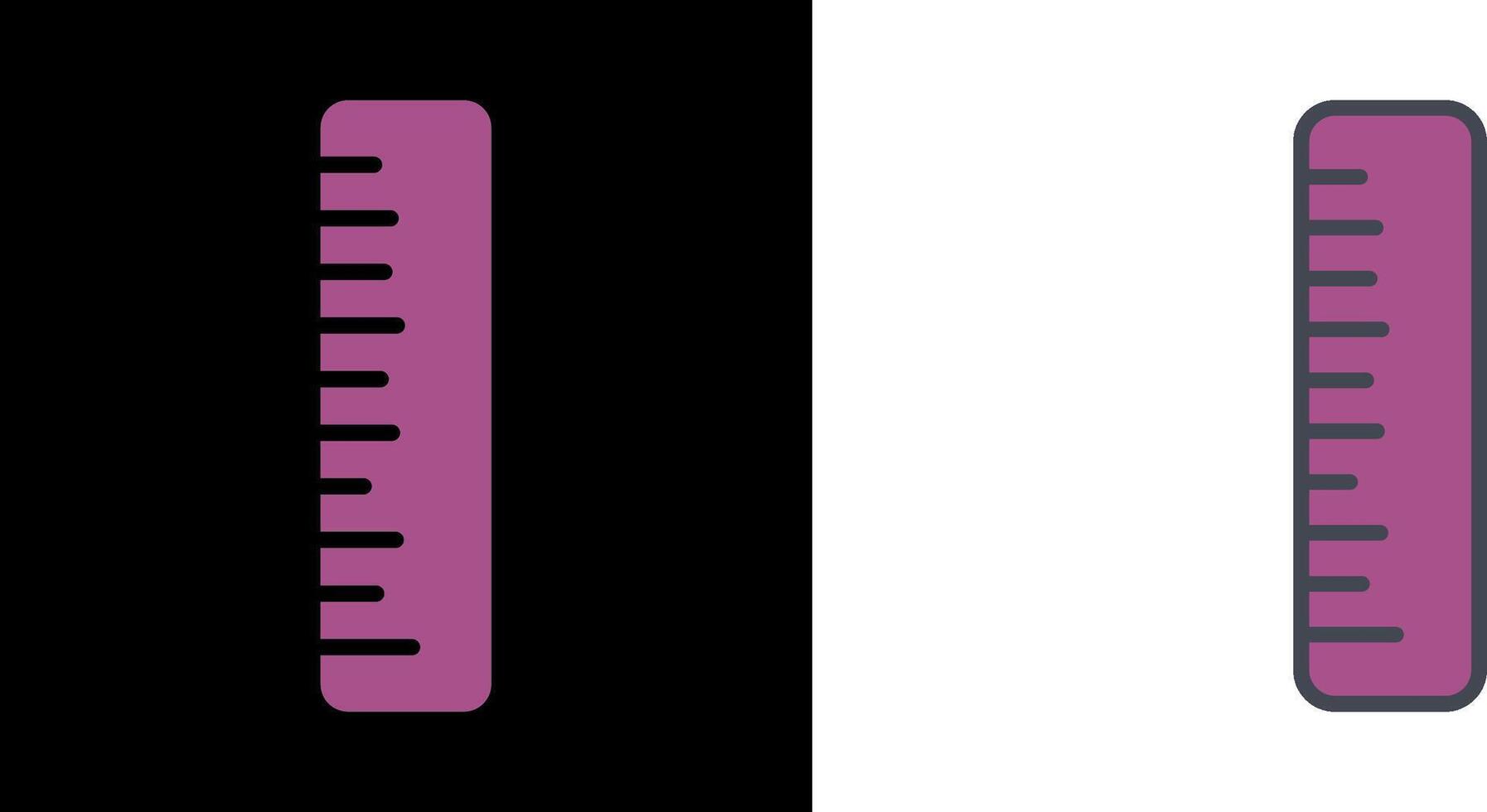 Ruler Icon Design vector