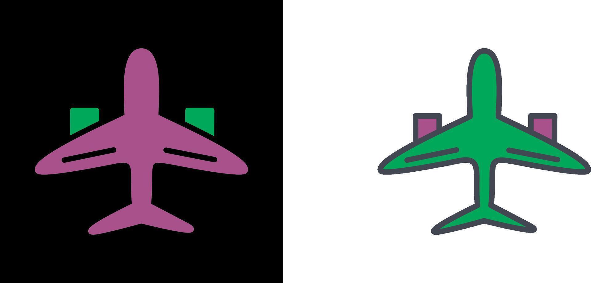 Aeroplane Icon Design vector