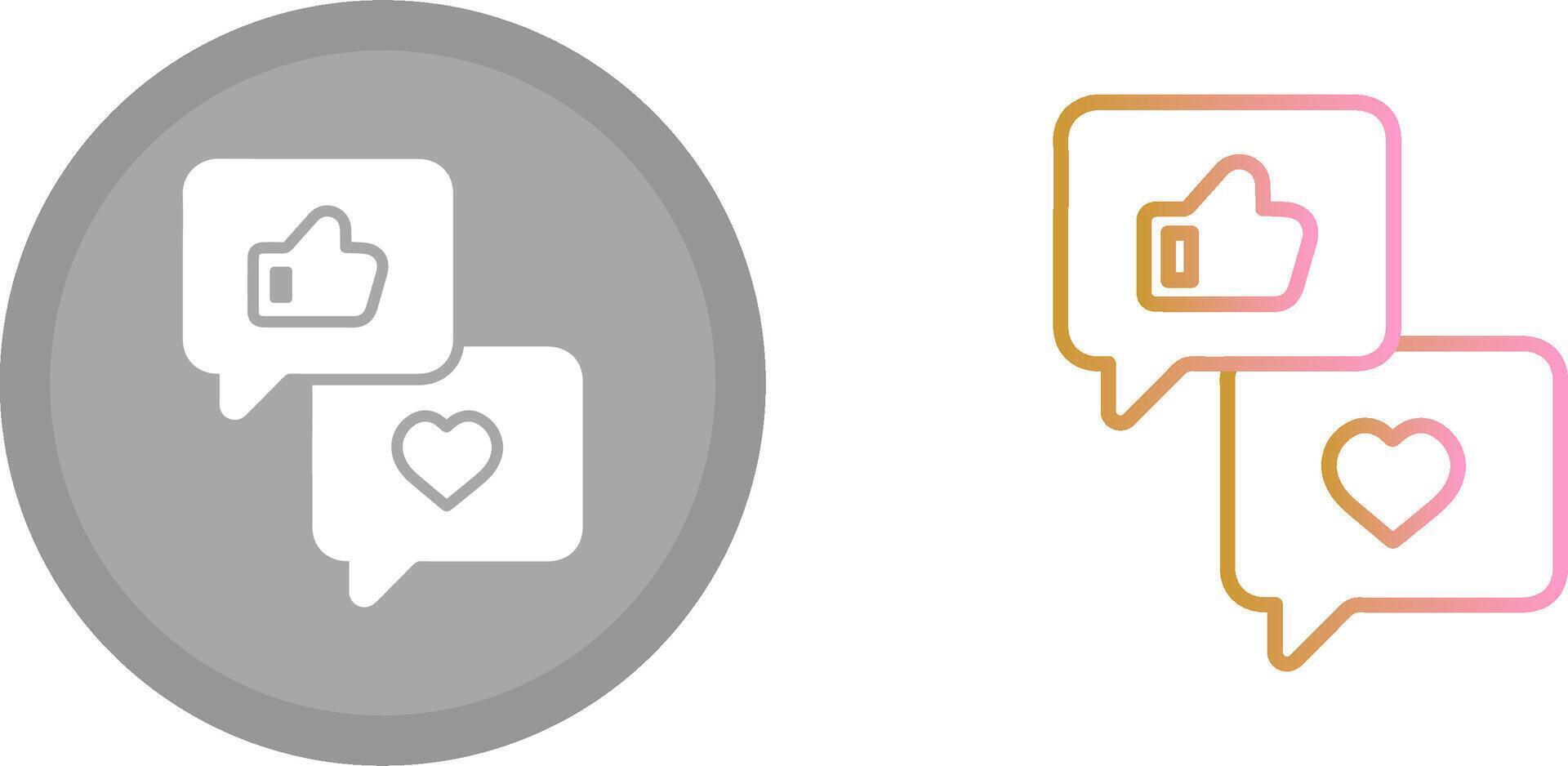 Feedback Icon Design vector