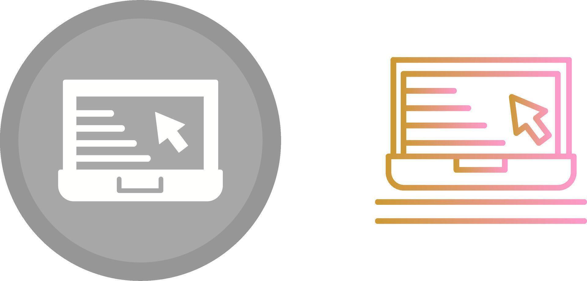 Cursor Icon Design vector