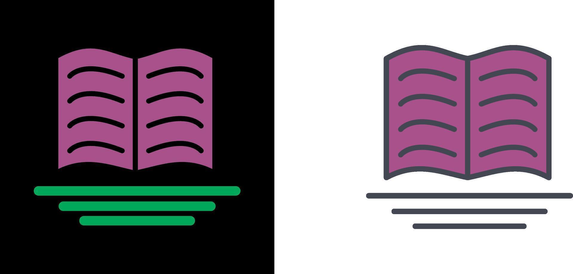 Book Icon Design vector
