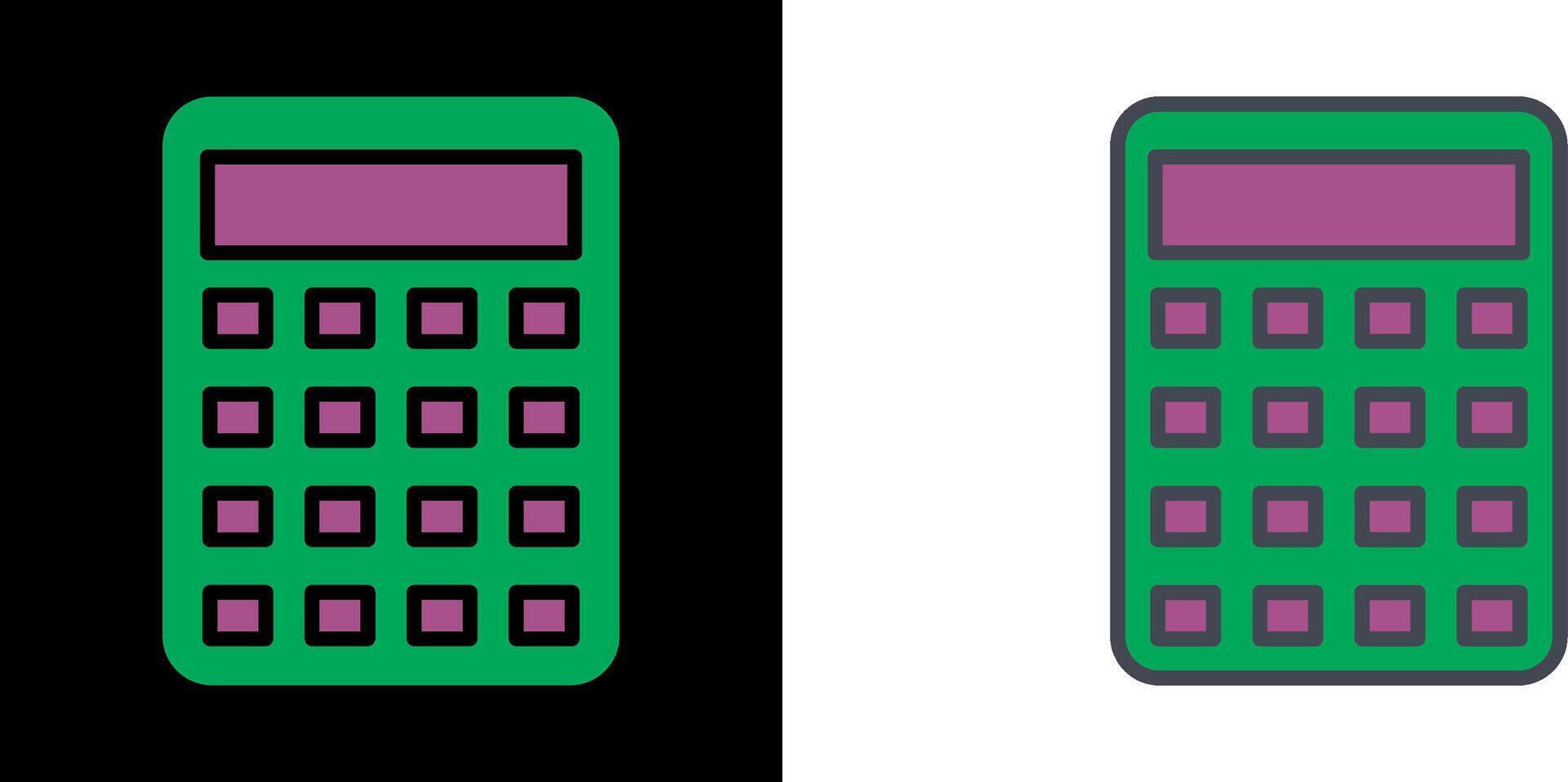 Calculator Icon Design vector
