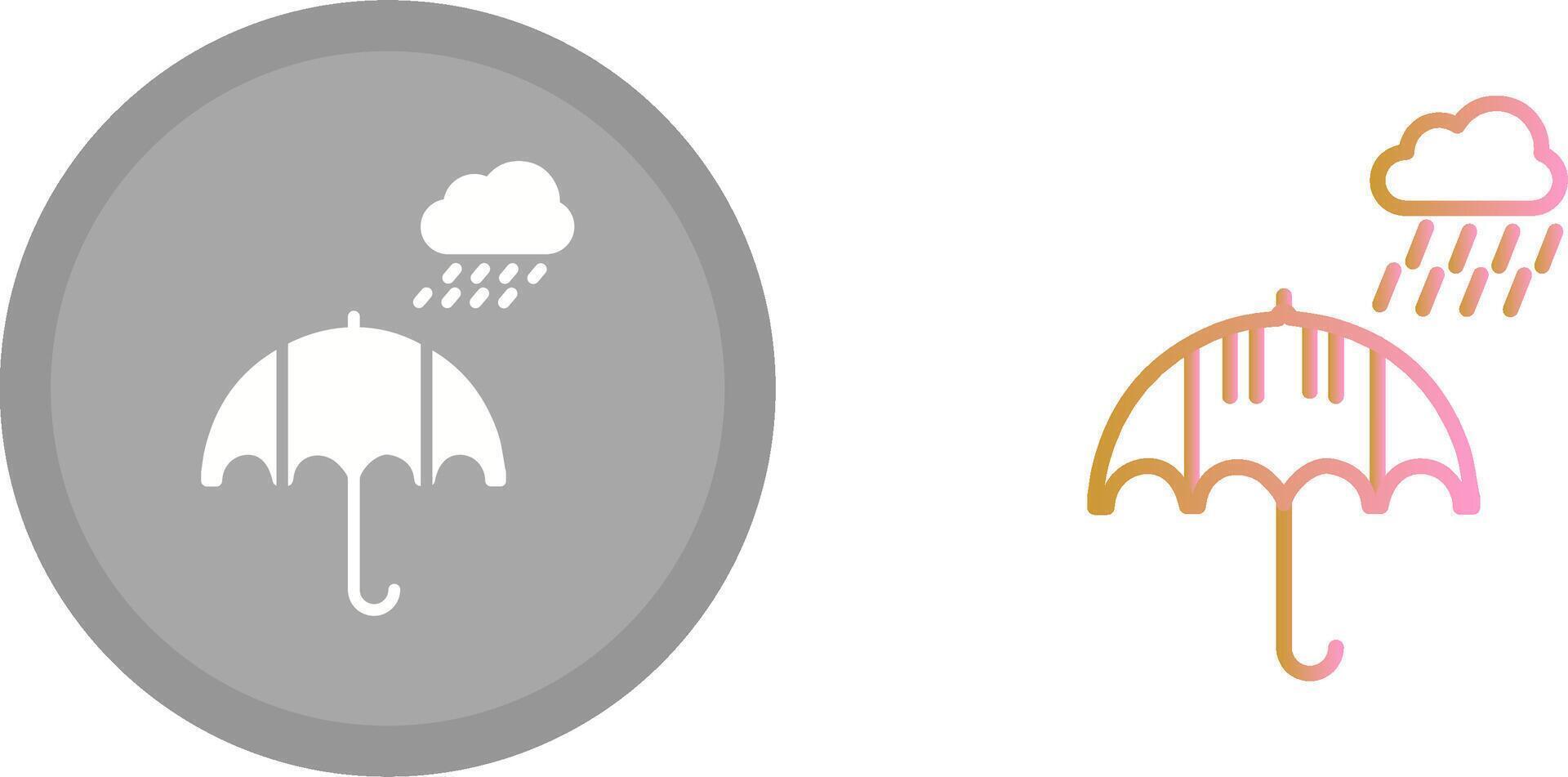 Umbrella Icon Design vector