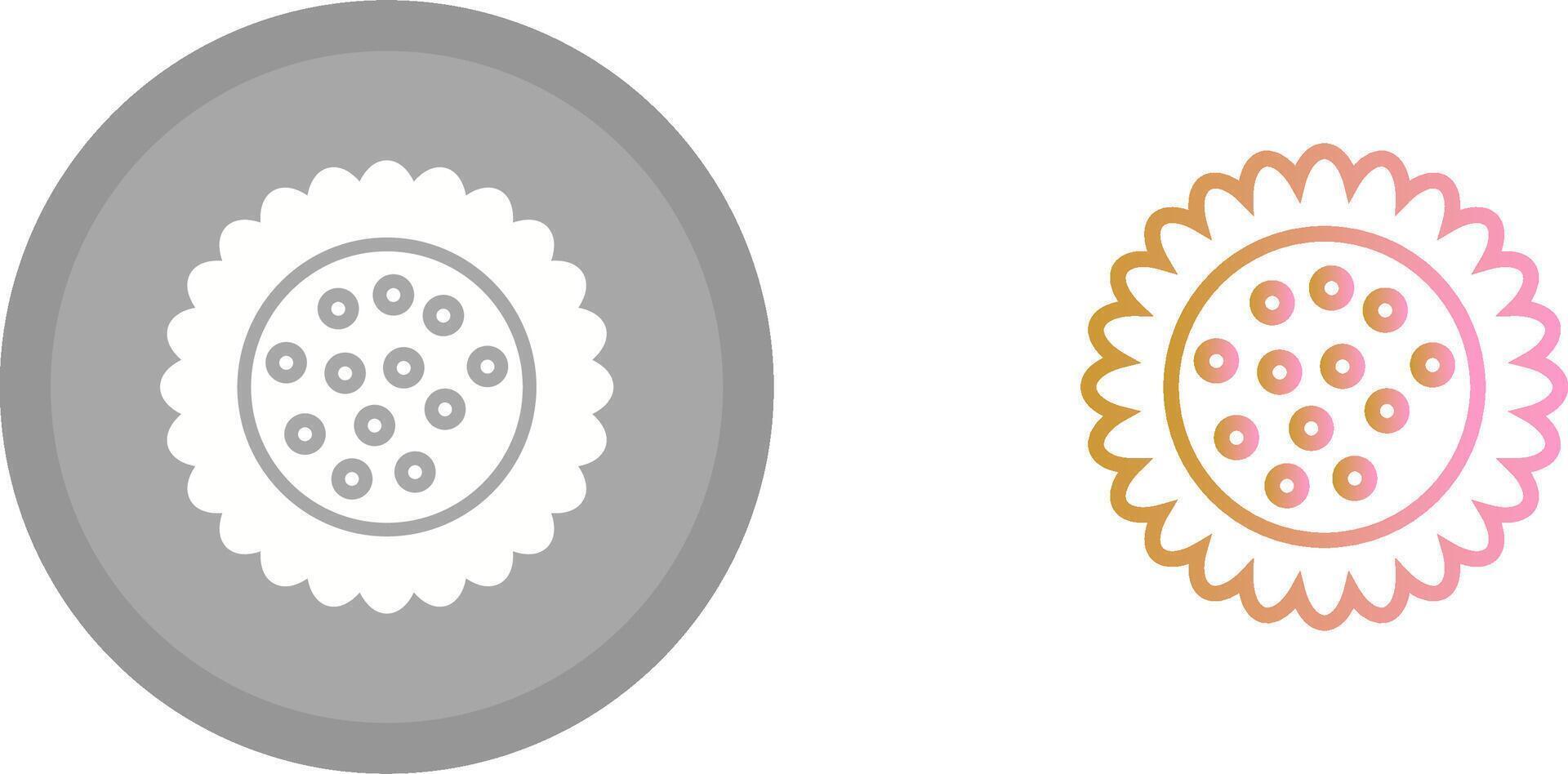 Sunflower Icon Design vector