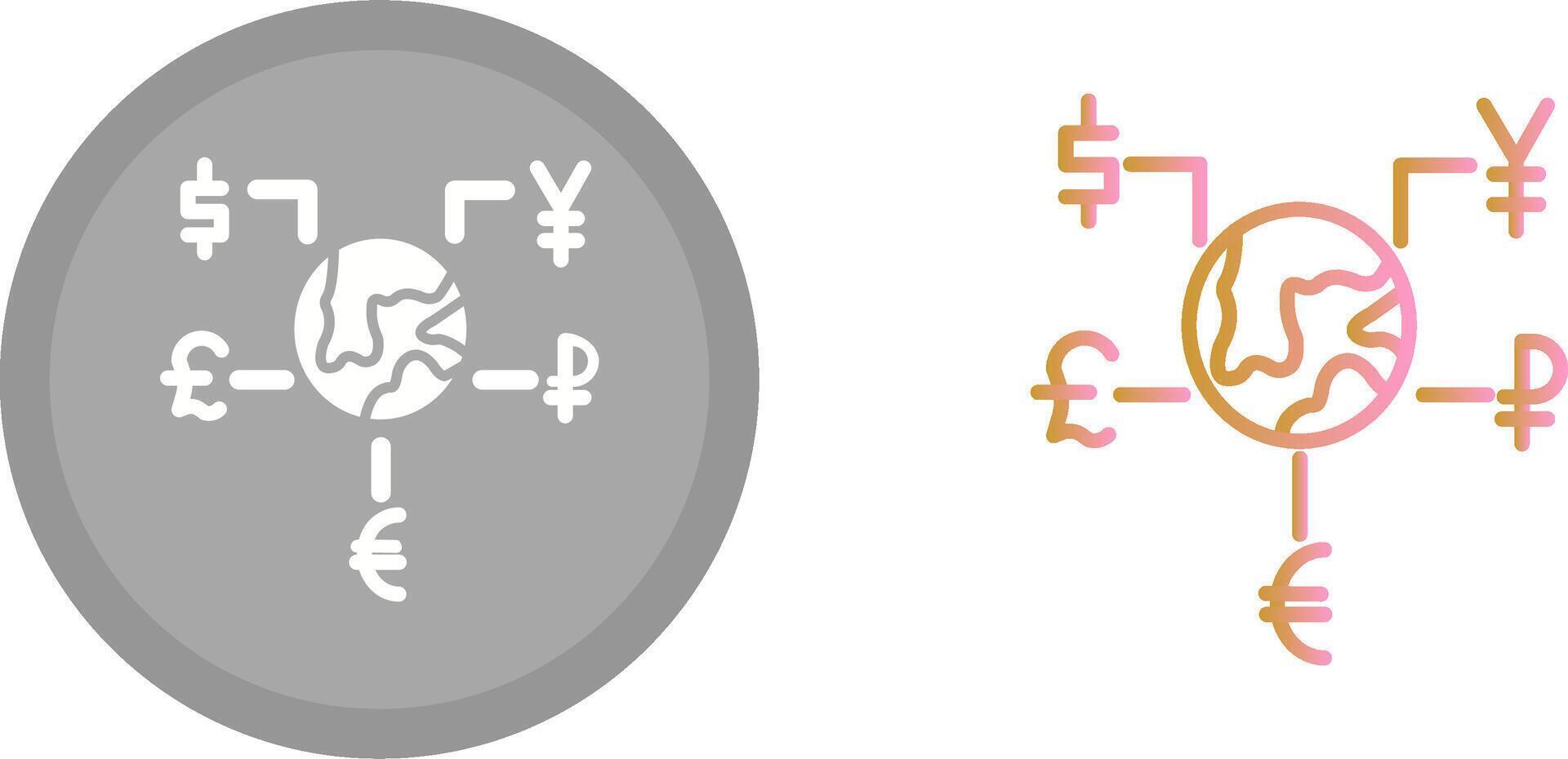 Currency Icon Design vector