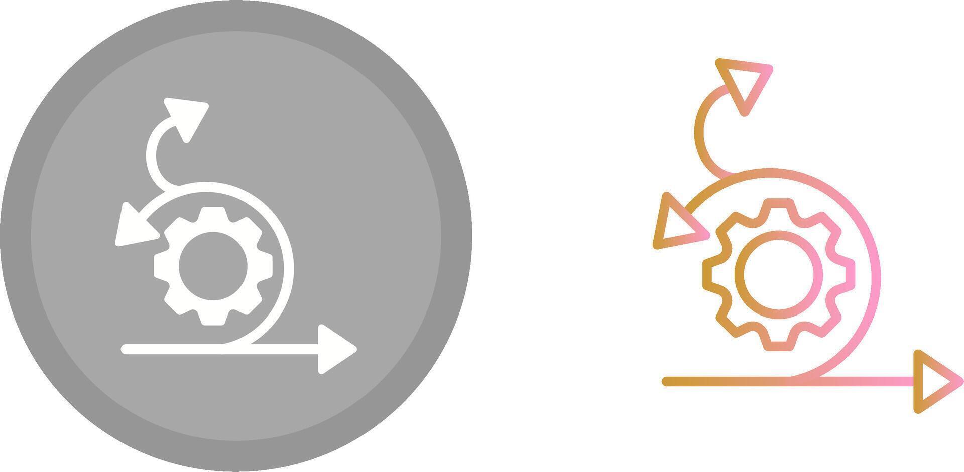 Agile Icon Design vector
