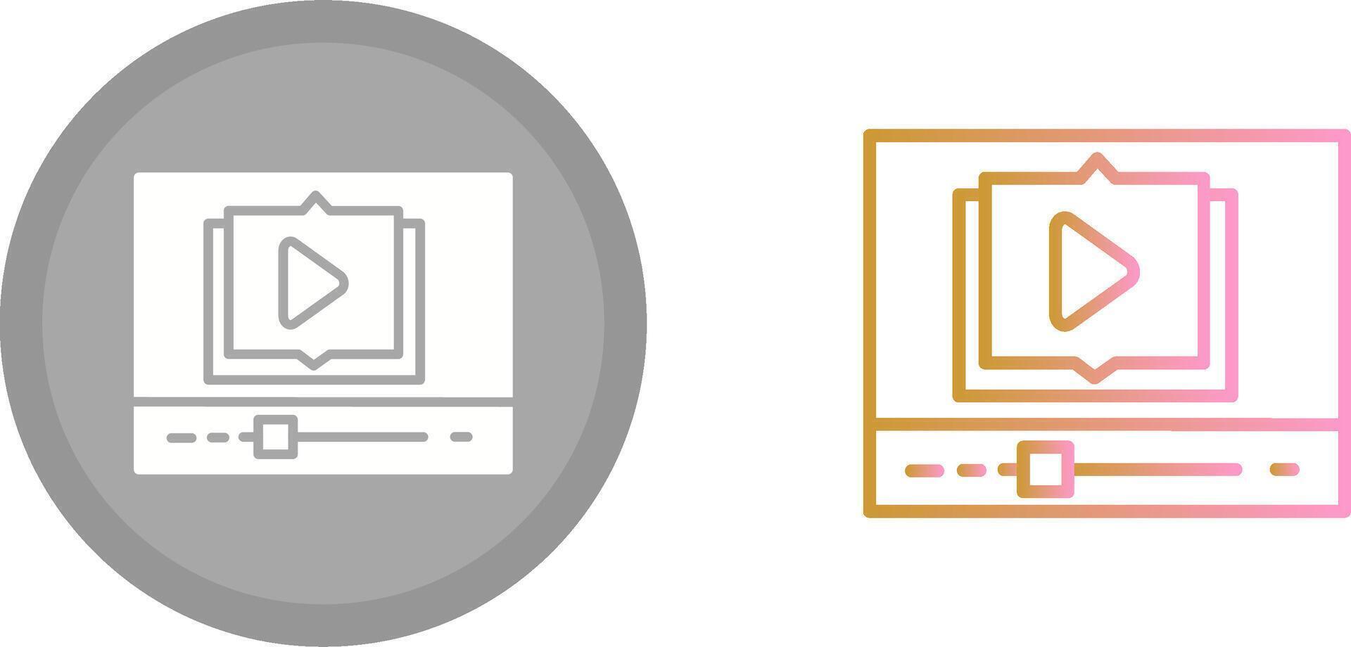 Tutorials Icon Design vector