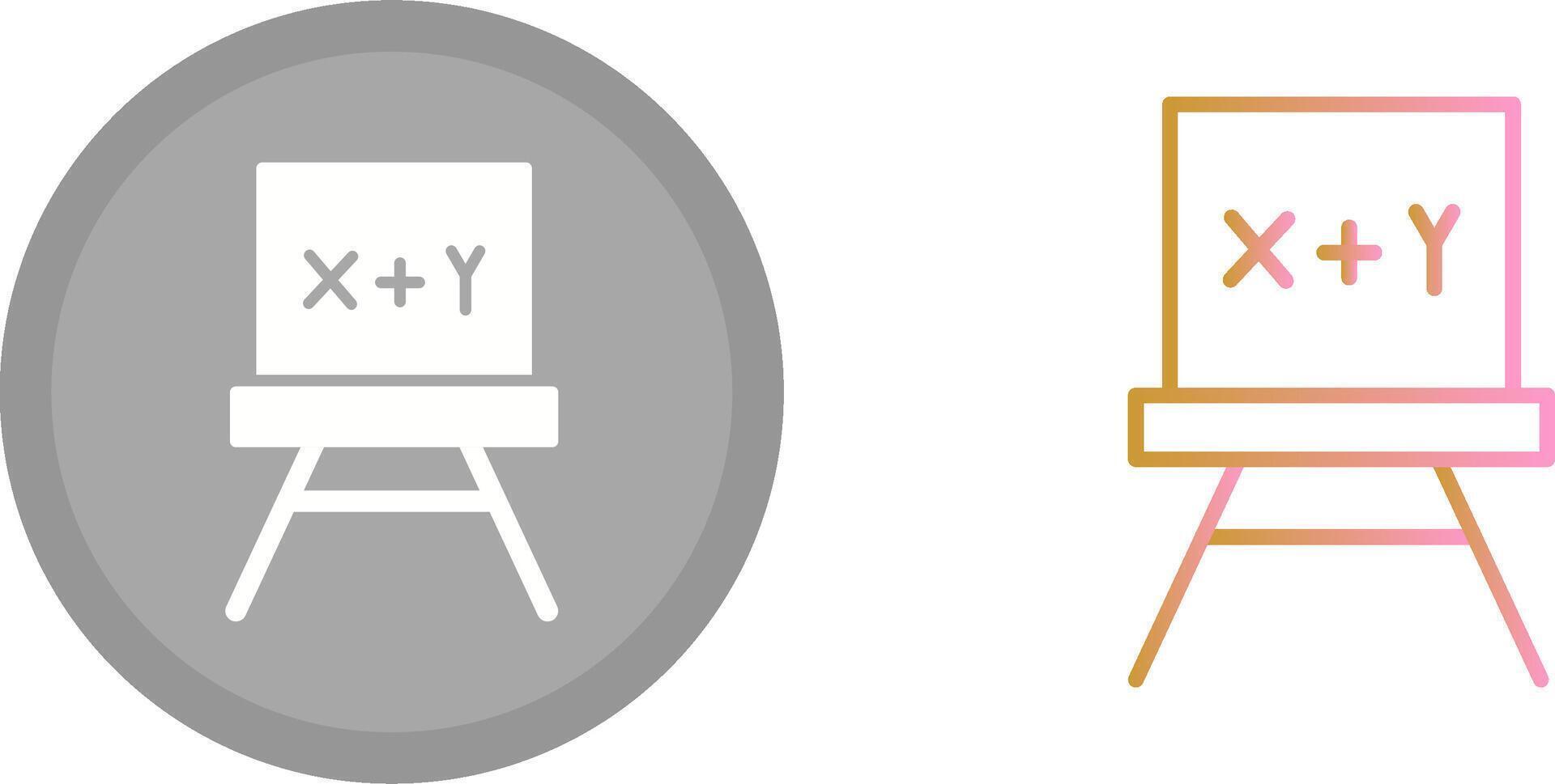 Formula Icon Design vector