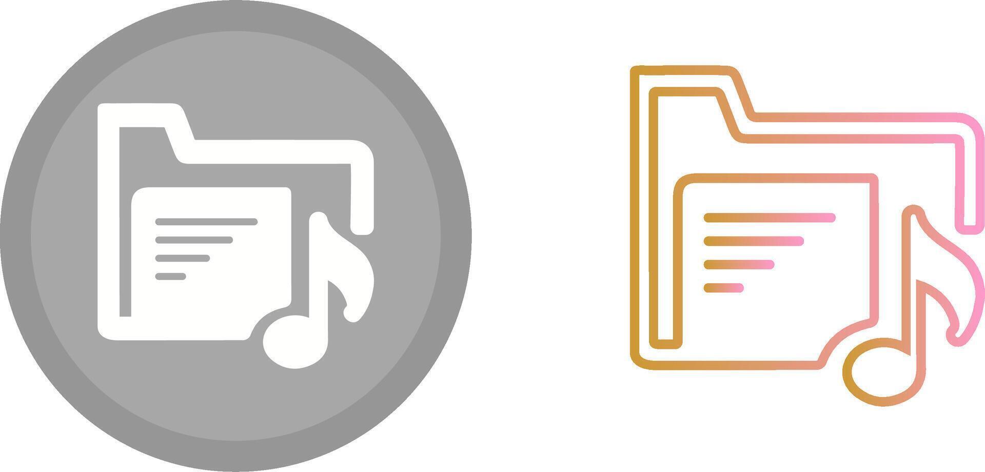 Songs Icon Design vector