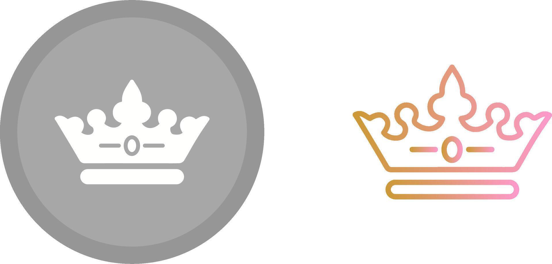 Crown Icon Design vector