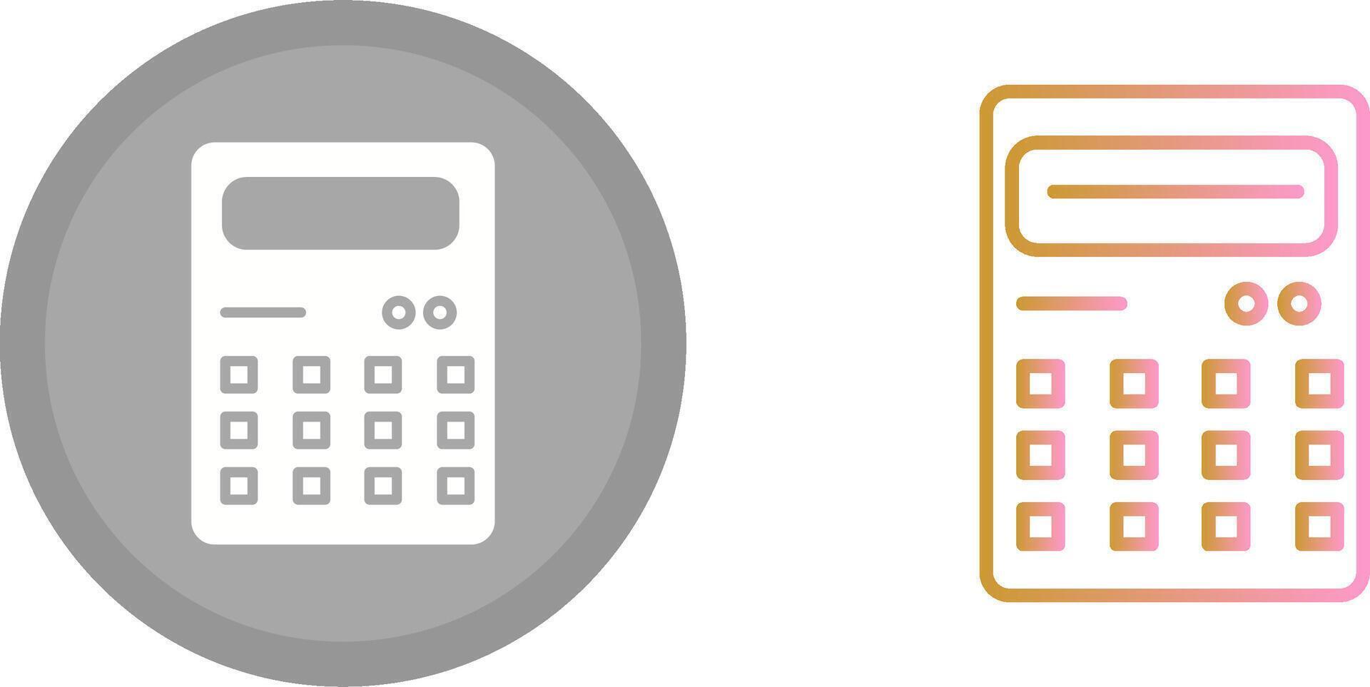 Calculator Icon Design vector