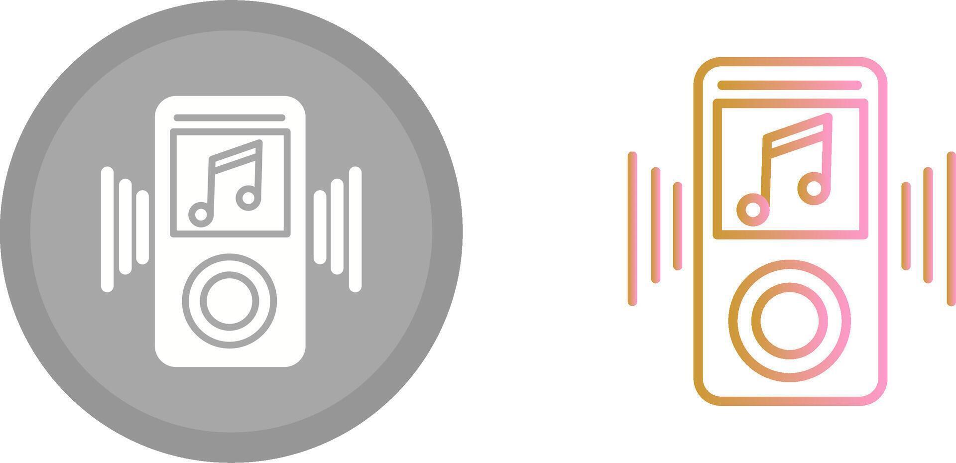 MP3 Icon Design vector