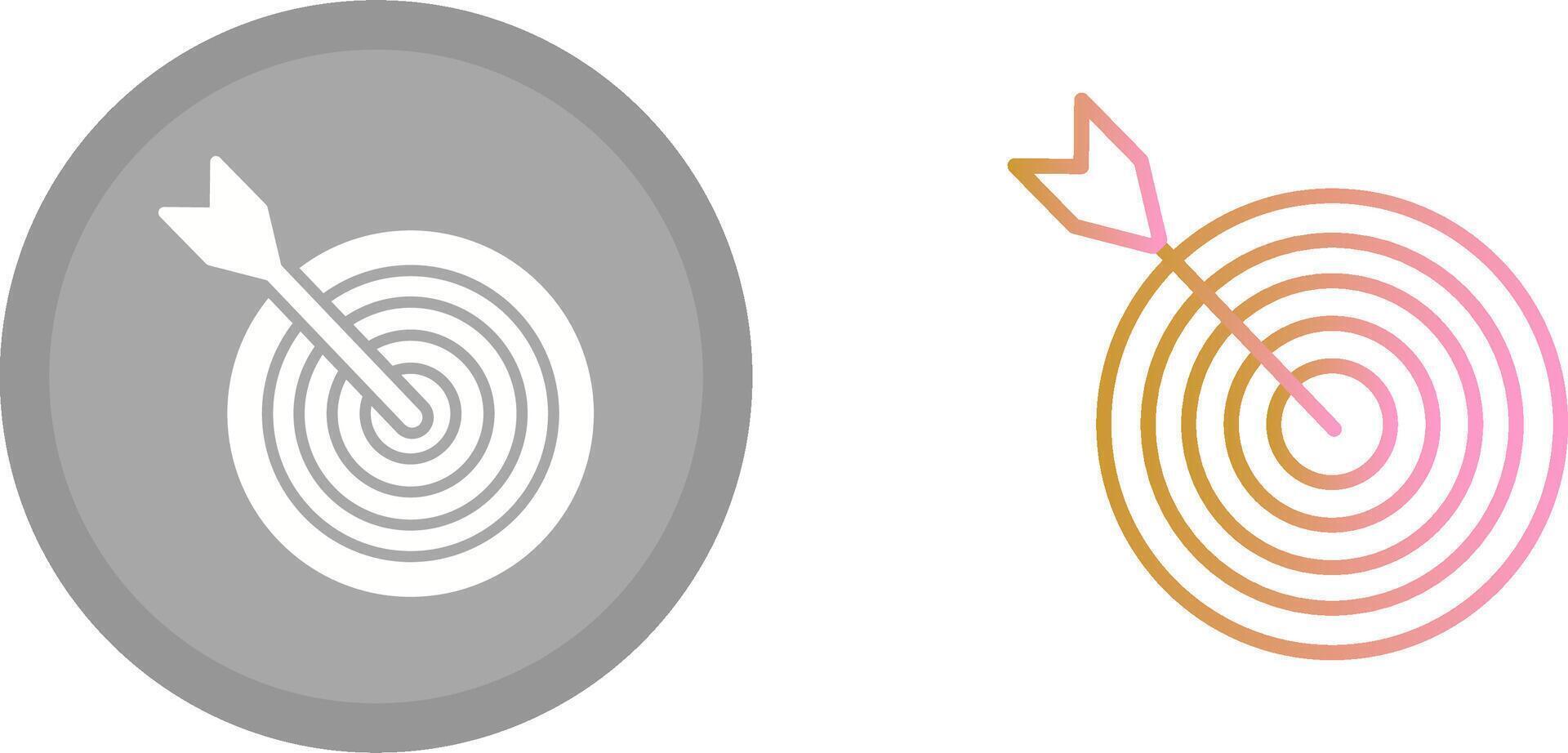 Target Icon Design vector