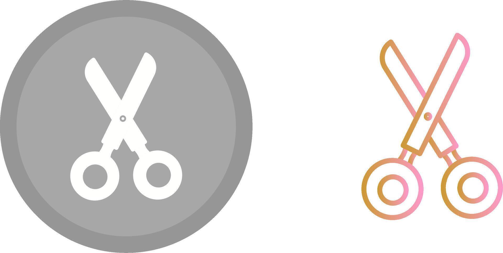 Scissors Icon Design vector