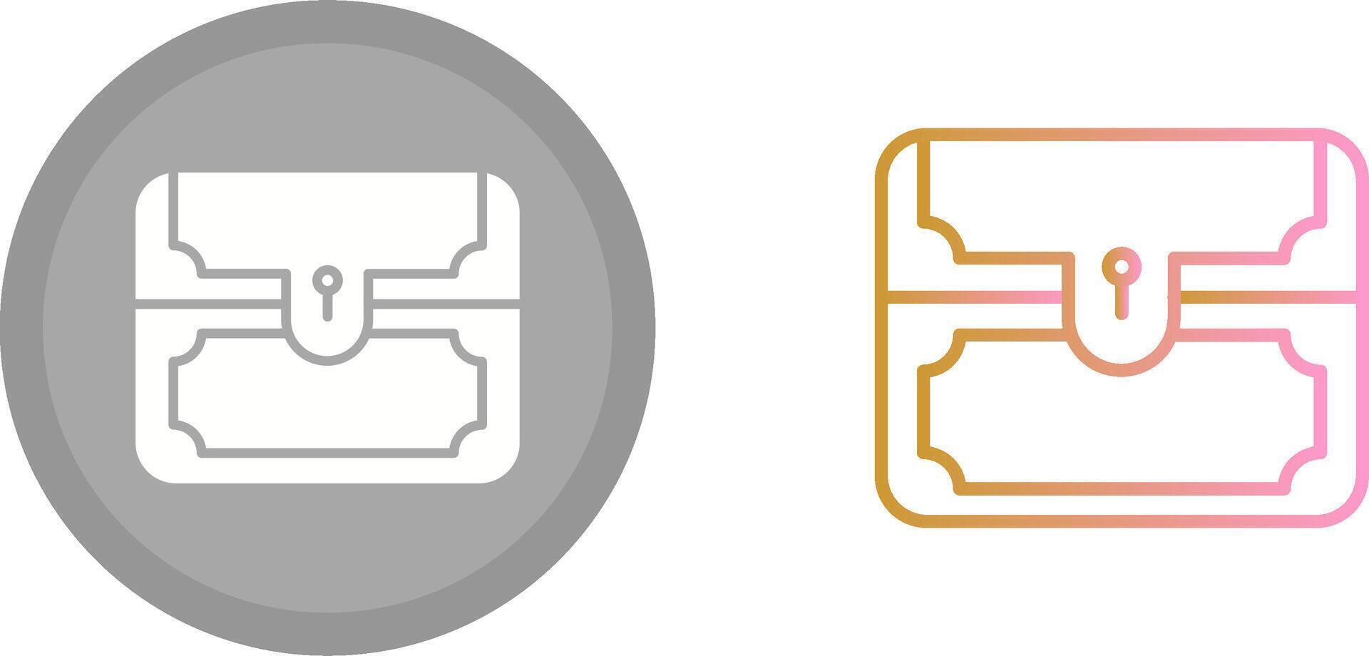 Treasure Icon Design vector