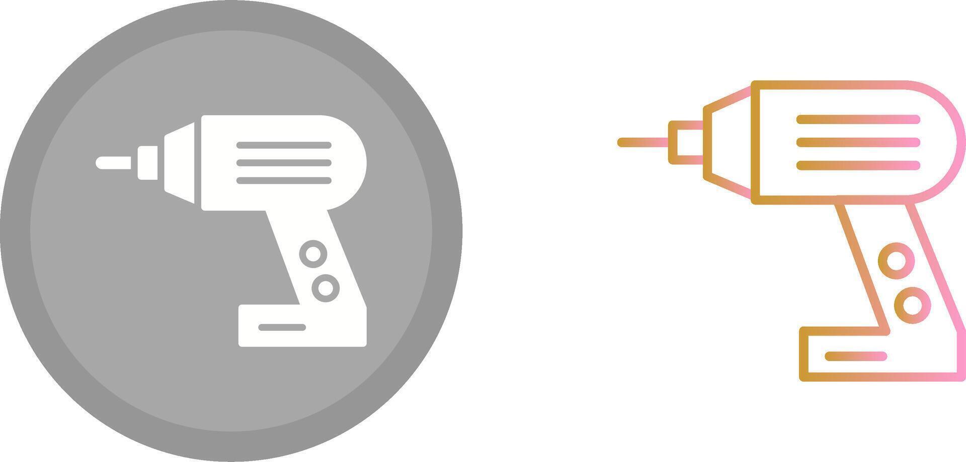 Drill Icon Design vector
