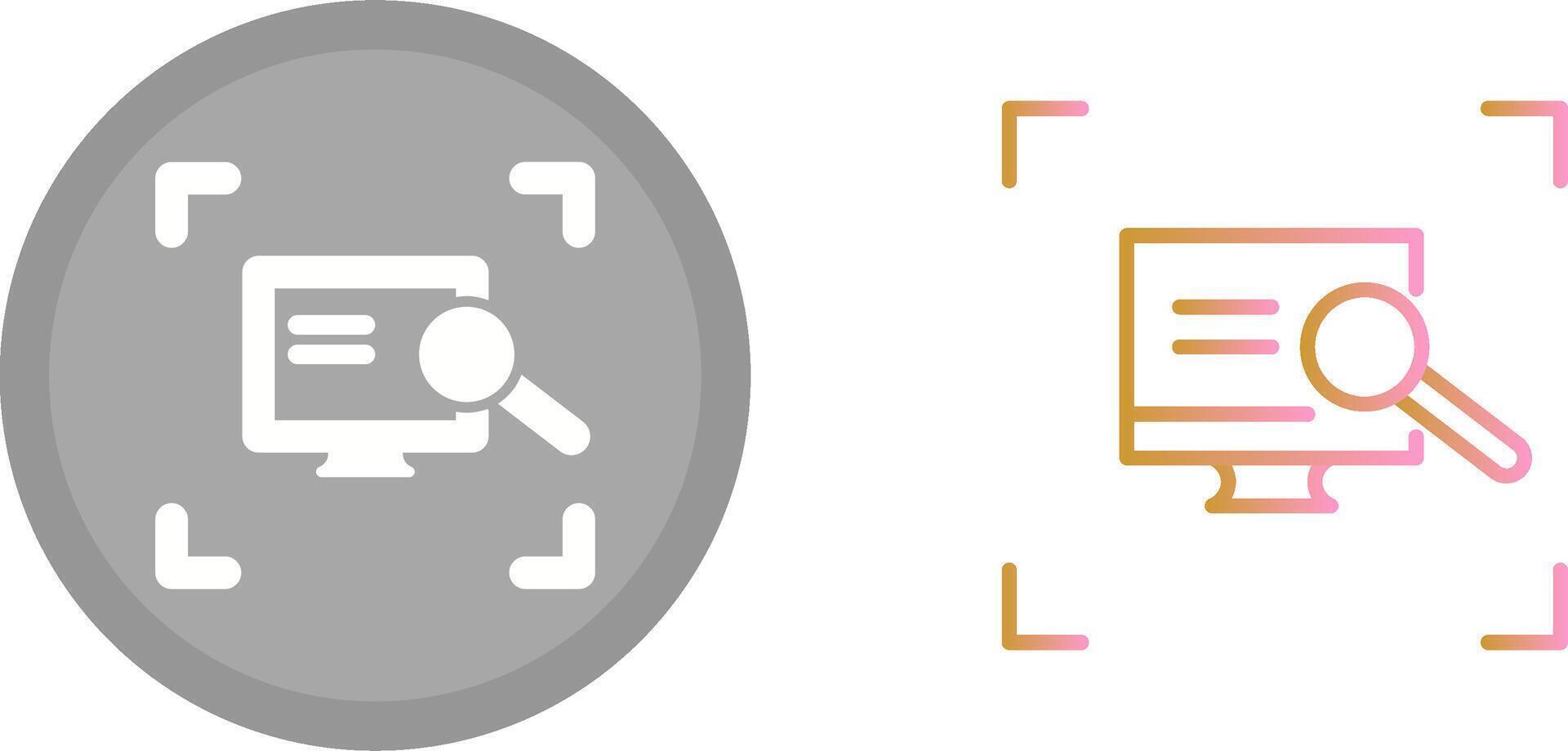 Scan Icon Design vector