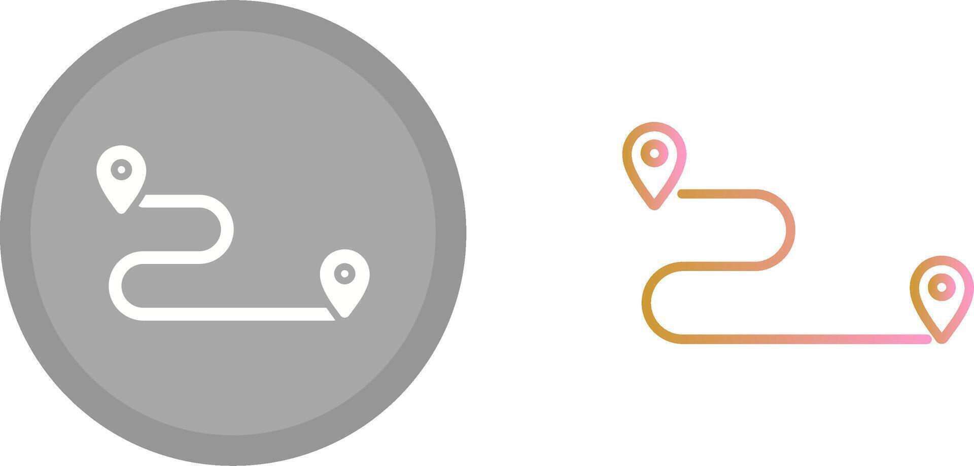 Way Icon Design vector
