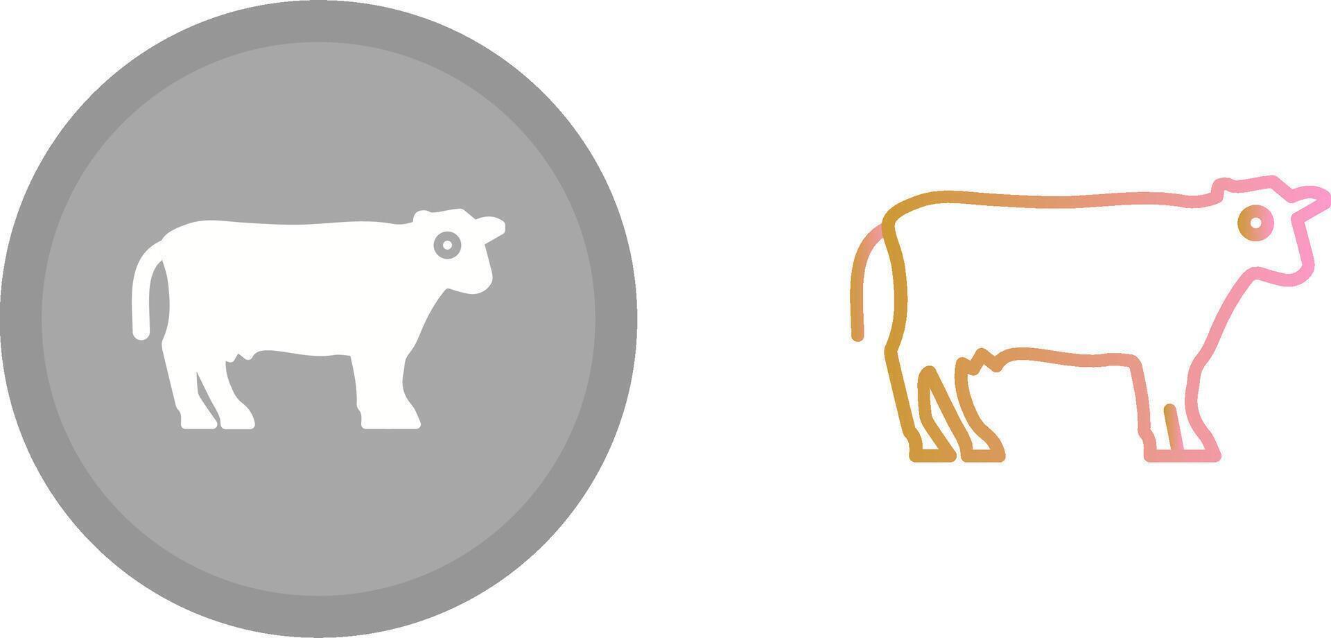 Cattle Icon Design vector
