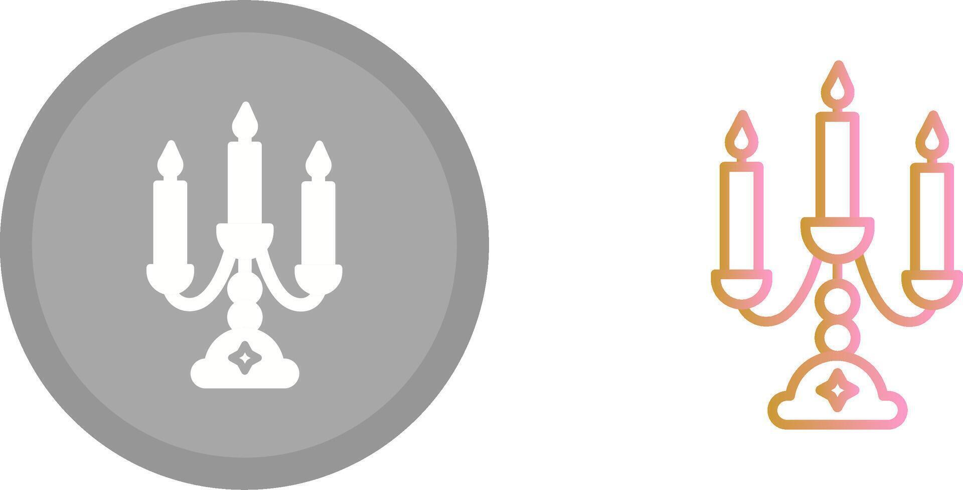 Candlestick Icon Design vector